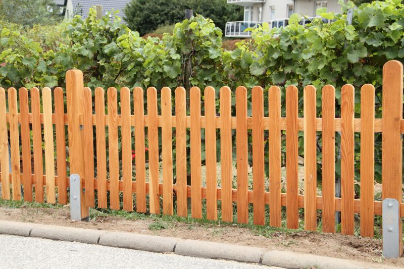 Completed Wooden Fence
