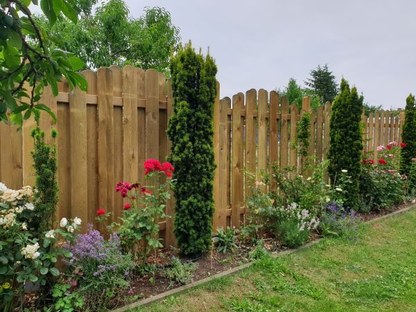 Leaning Fence Repair